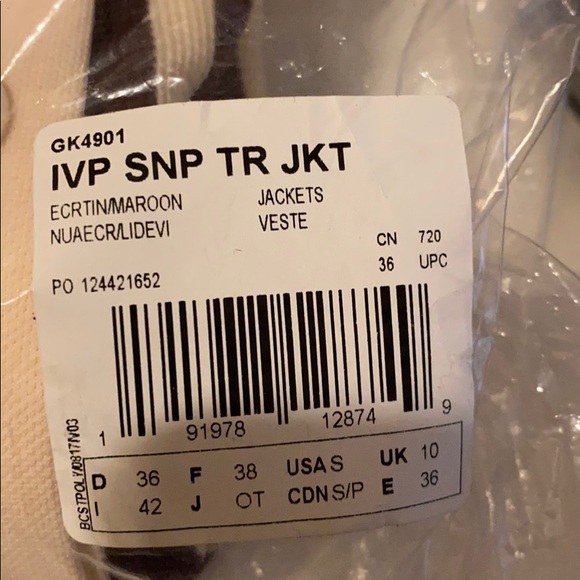 adidas x IVY PARK Snap Track Jacket GK4901 #030 - Picture 14 of 15